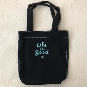 Life Is Good Bags - Life is Good Small Tote Bag Life Is Good Bags - Life is Good Small Tote Bag